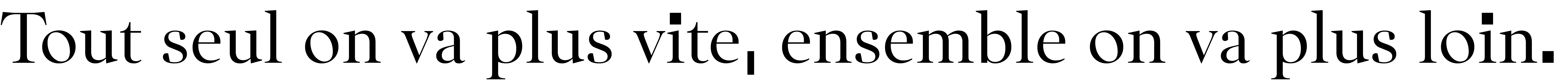 Ensemble on va plus loin